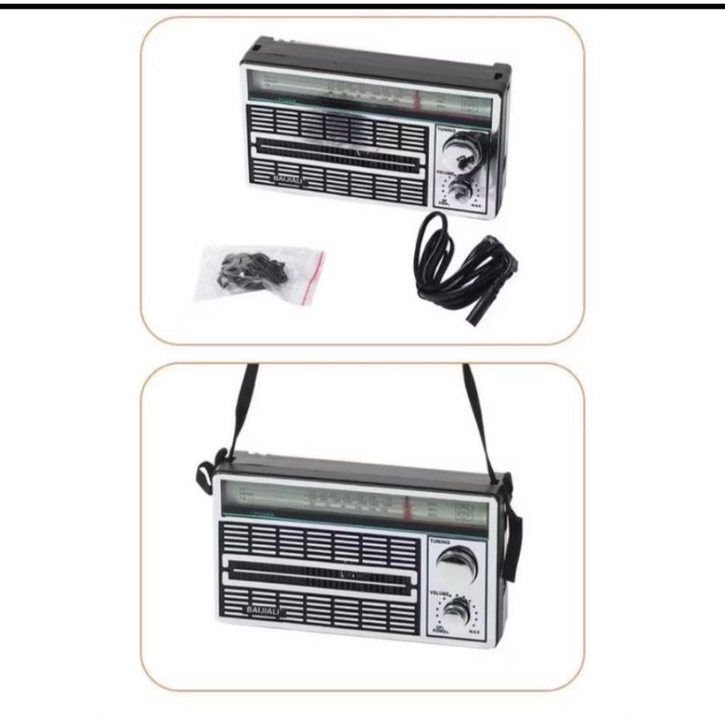 RADIO ANTIK FM AM SW AC/DC / RADIO JAMAN DULU PORTABEL