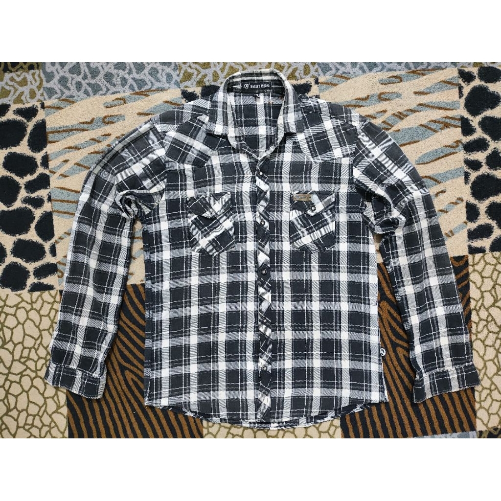 Kemeja Panel Skaters Original
