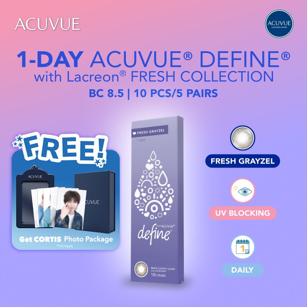 ACUVUE® Define Fresh Grayzel 10 Pcs (Daily)