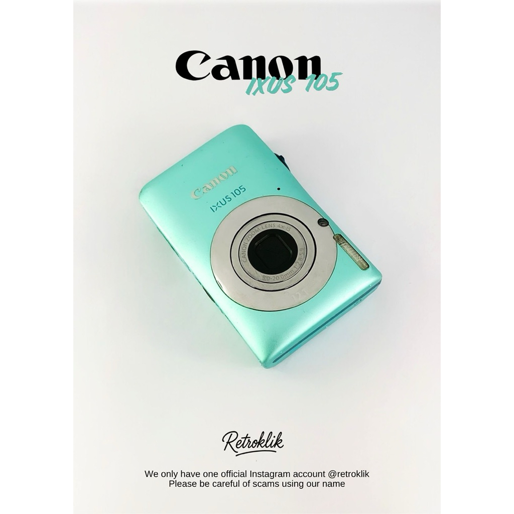 Kamera Digicam Canon Ixus 105