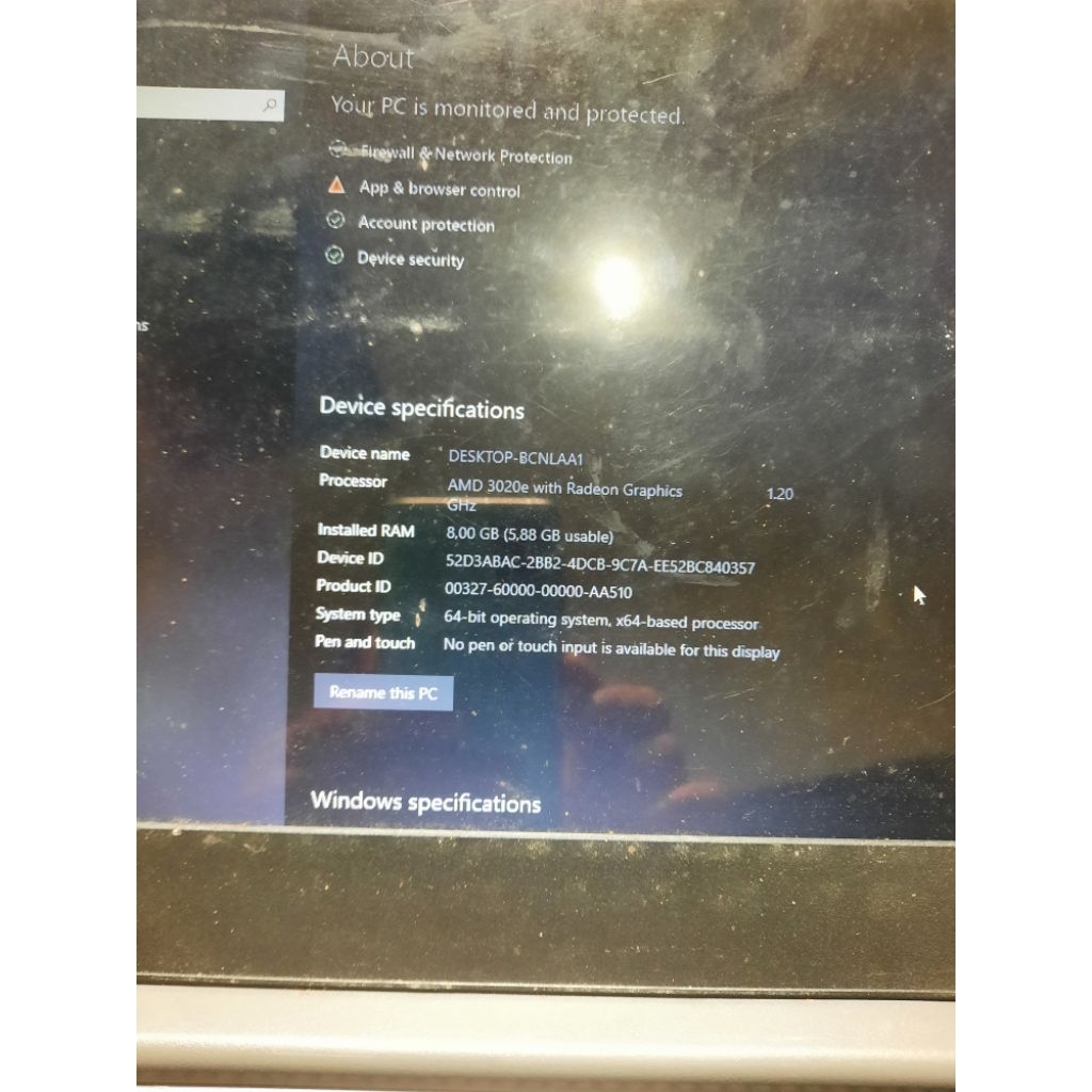 Mainboard lenovo v14 ada amd 3020e
