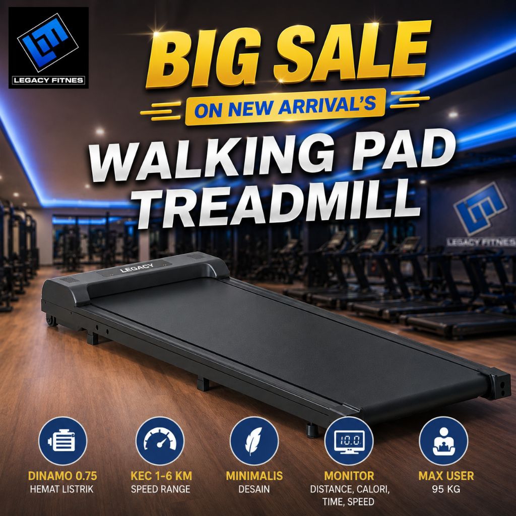 Treadmill Elektrik New Pad Excellent Running Alat Fitnes Treadmill Elektrik Alat Fitnes Treadmill