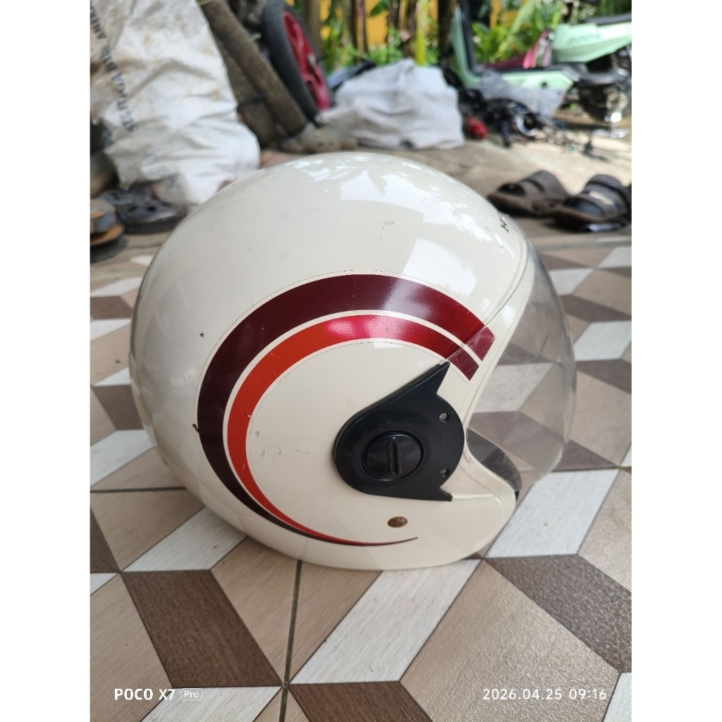 helm helmet honda scoopy original second bagus