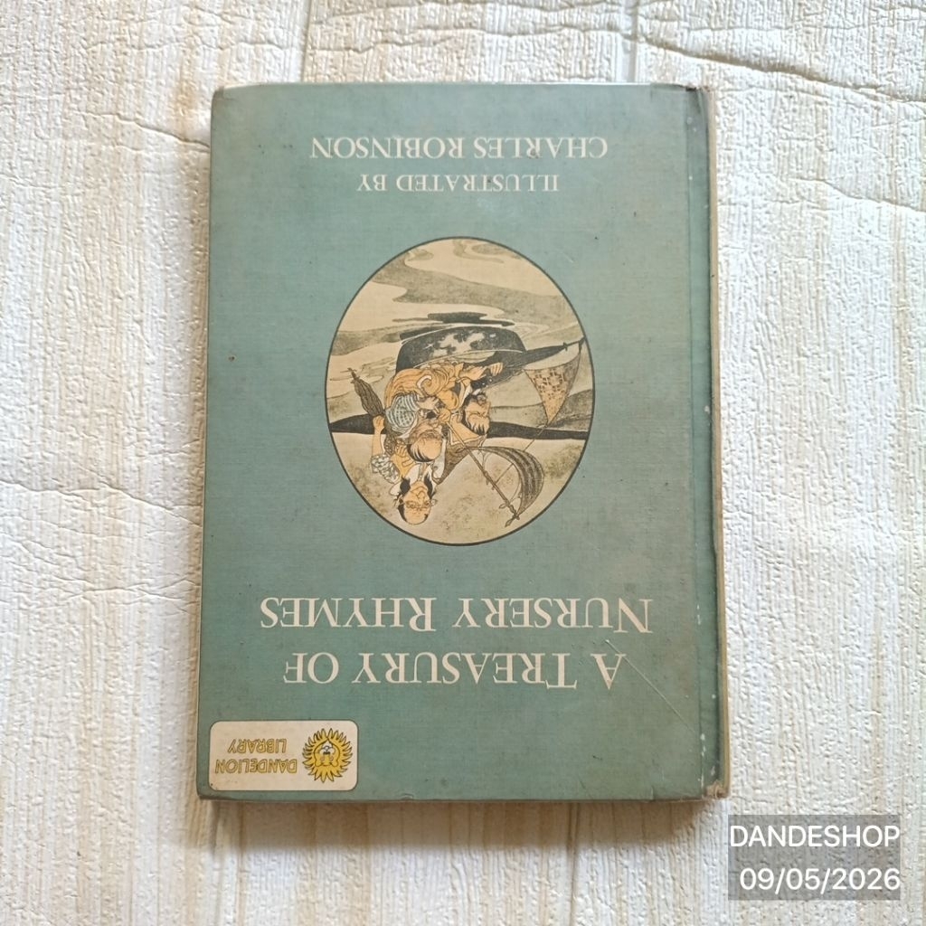 (hc) Tom Thumb and Other Favorites x A Treasury of Nursery Rhymes - DANDELION LIBRARY - Buku Cerita 