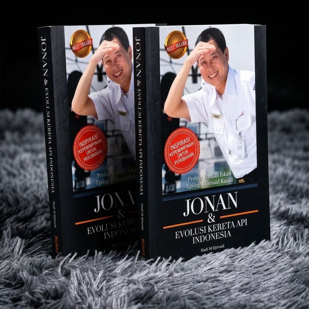 Buku Jonan & evolusi kereta Api indonesia
