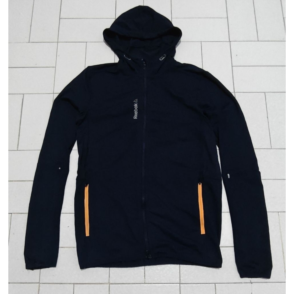 Jaket Sport Running Softshell Reebok Nay