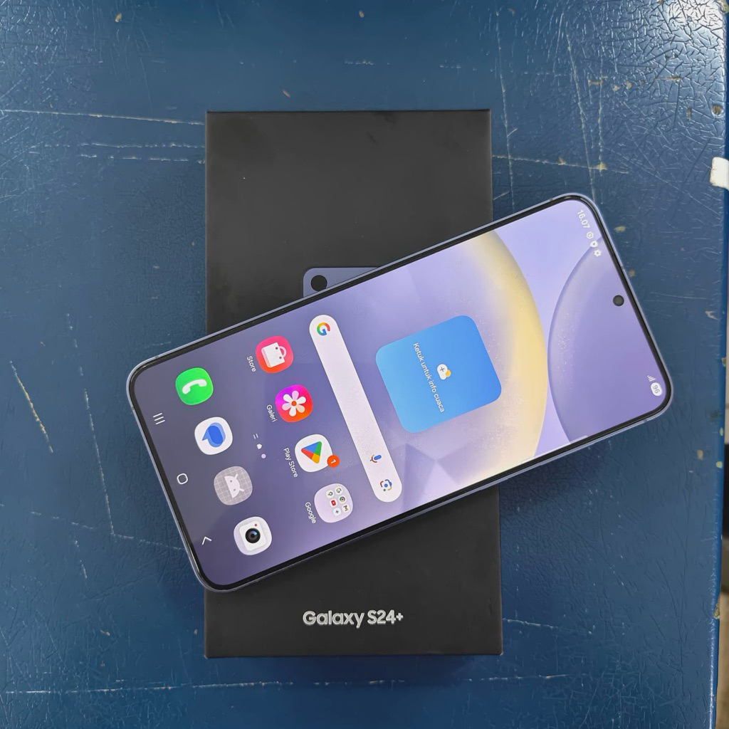 Samsung s24 plus ram 12/256 second fullset original resmi sein termurah