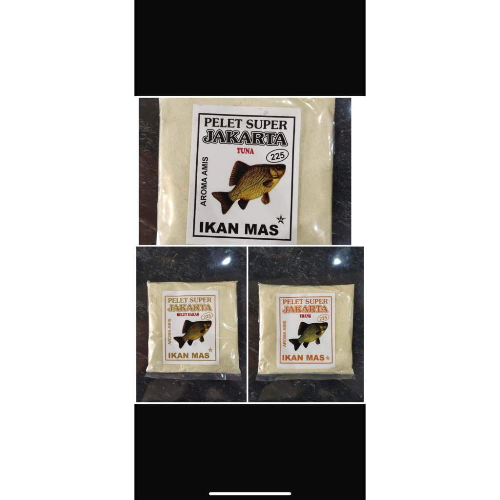 Umpan Pancing Pelet Super jakarta 225 amis
