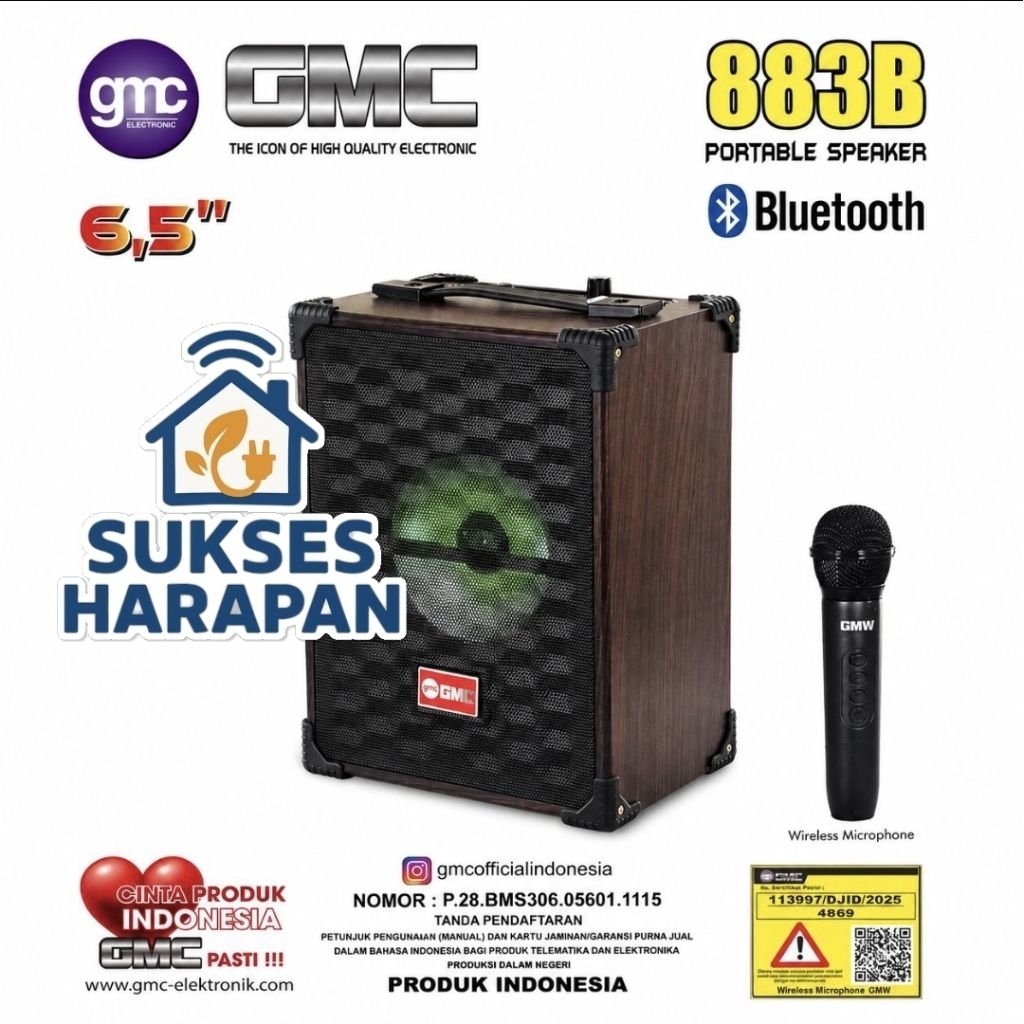 Speaker 6,5 Inch GMC 883B