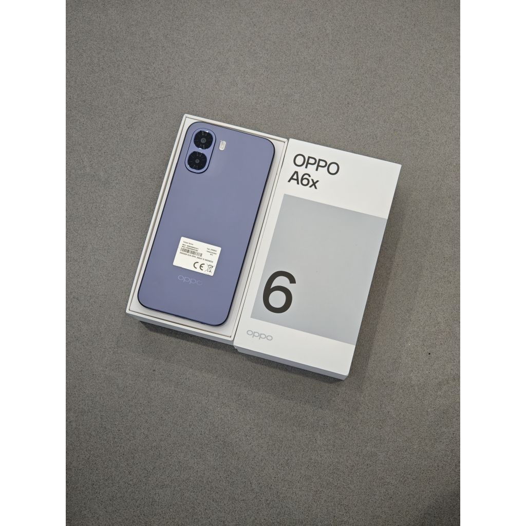 Oppo A6x 4/64 Pemakaian singkat second