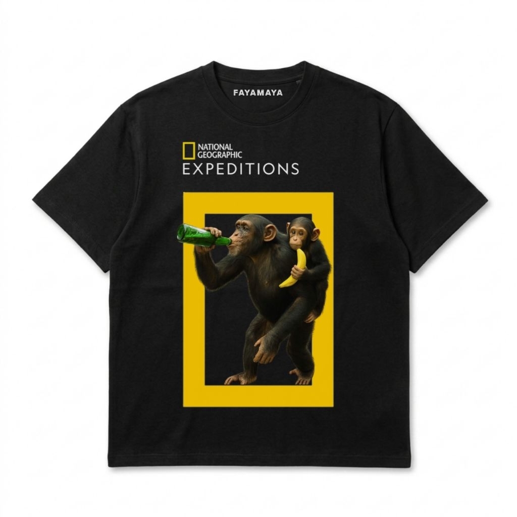 FAYAMAYA | TSHIRT KAOS PARODI NAT GEO EXCLUSIVE