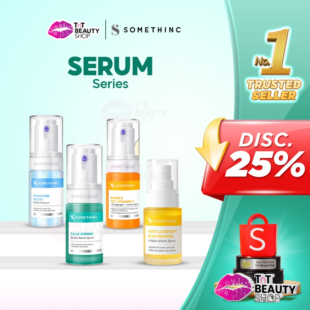 Somethinc Serum New Series Glass-C 12% Vitamin C+ Gentle Bright Niacinamide Advanced Peeling 20% AHA