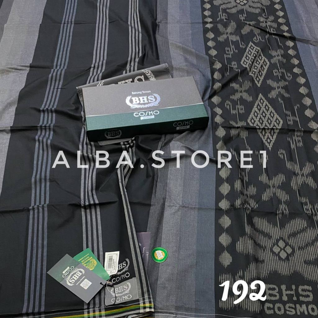 Sarung BHS Cosmo Gold Silver ORI 100%/BHS COSMO Polos Motif /Agen BHS Murah Pekalongan Official Cosm