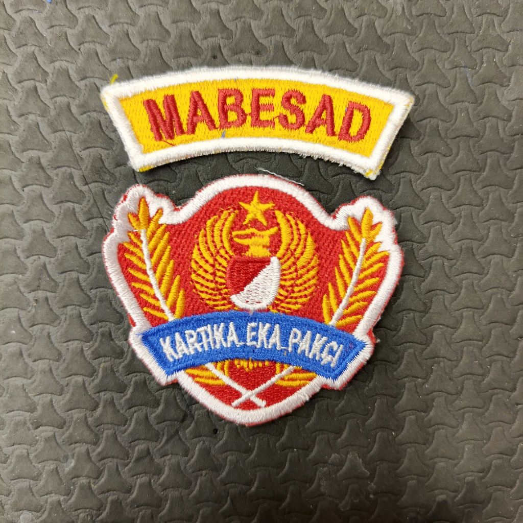Logo Bordir Mabesad TNI / Bordir Mabesad TNI / Bordir Logo Mabesad TNI / Logo Mabesad TNI / Logo Bor