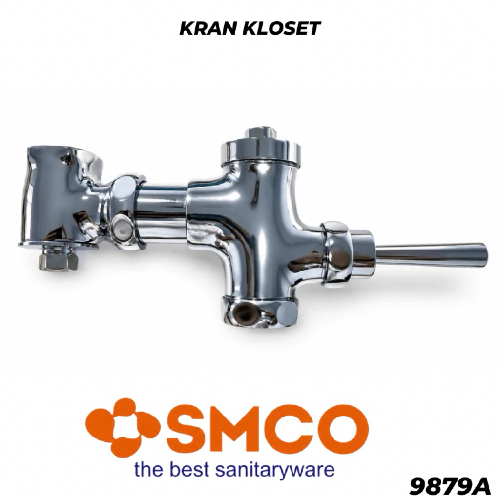 Kran Urinal Kloset Jongkok Tekanan Tinggi Chrome Kuningan 9879A