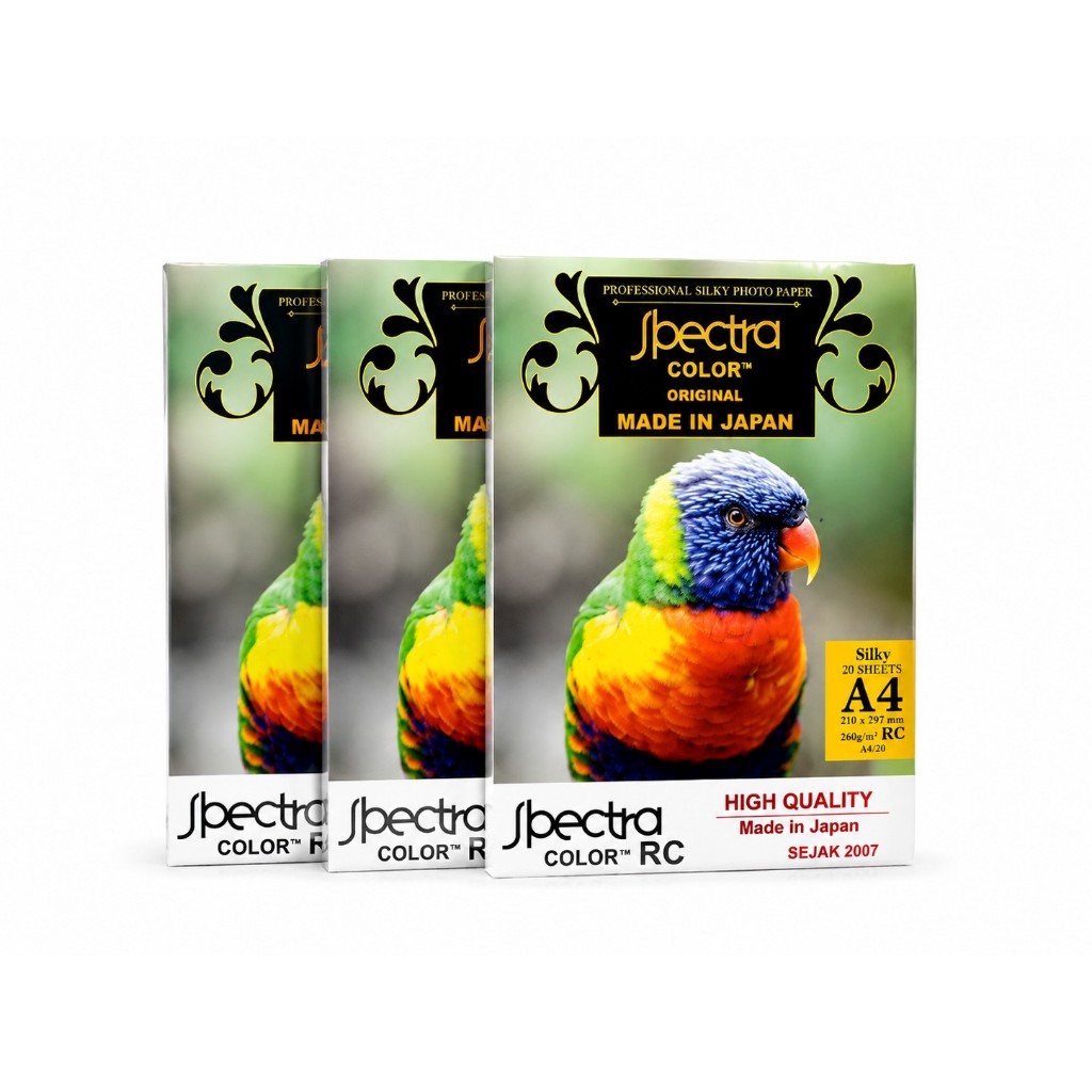 Kertas Foto Spectra Profesional Silky Photo Paper A4 260 gsm