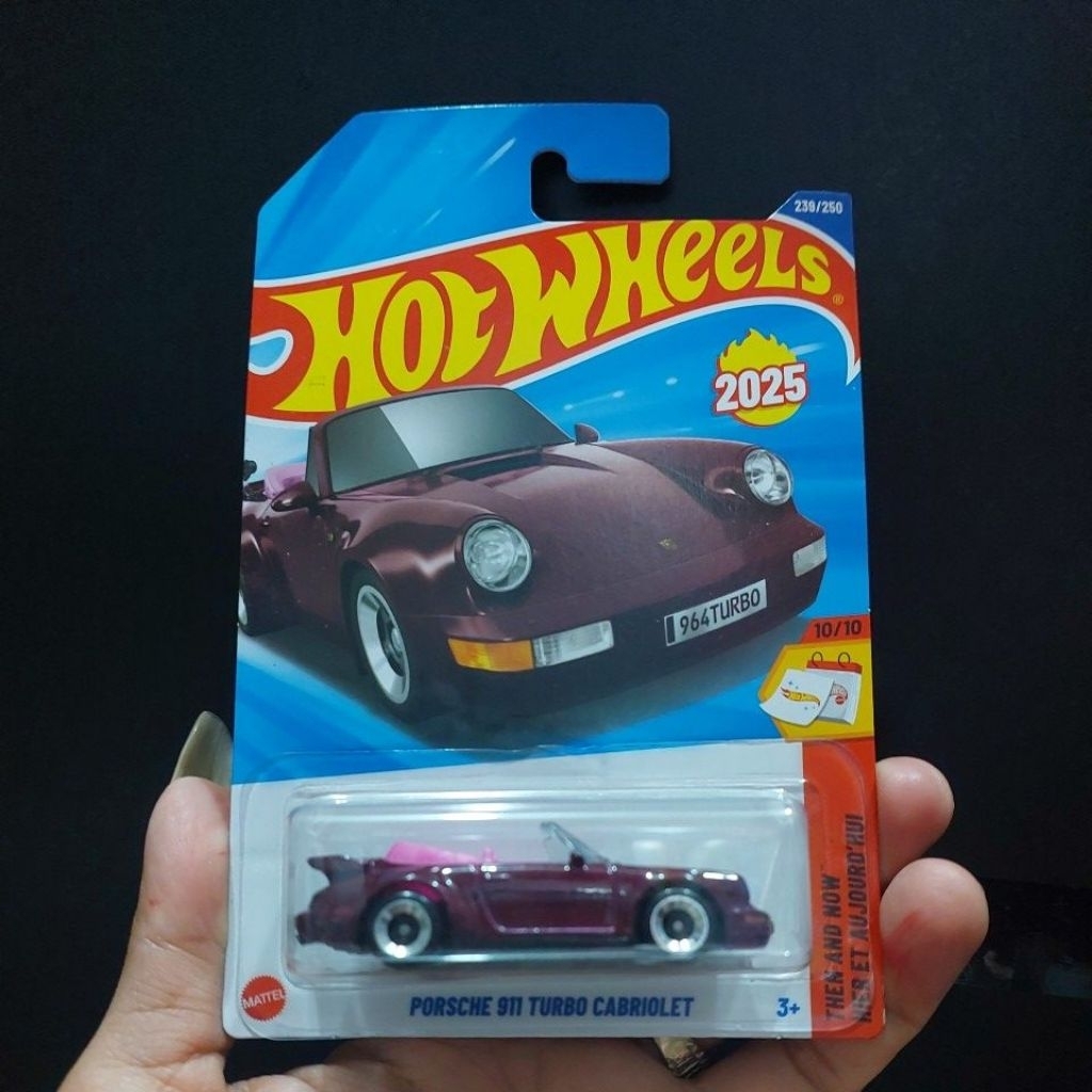 HOT WHEELS HOT ITEM HOT WHEELS PORSCHE 911 TURBO CABRIOLET ( DUS F)
