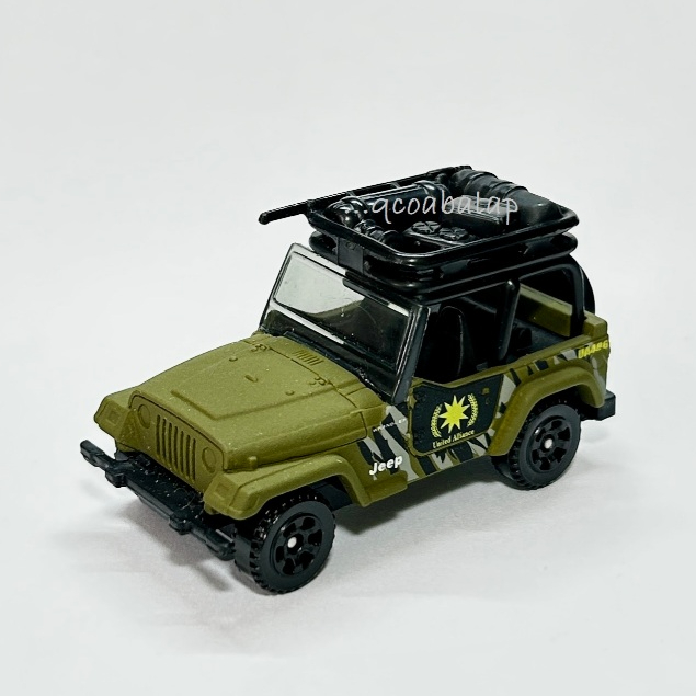 Matchbox Jeep Wrangler - United (Green)