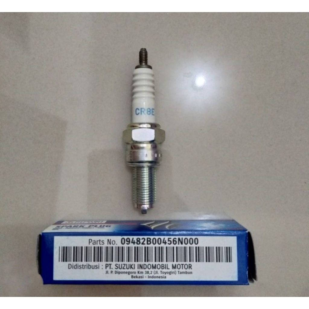 spark plug busi NGK CR8E satria fu 150 thunder 125 raider 150 CS1 MX KING VIXION R15 NINJA 250 penga