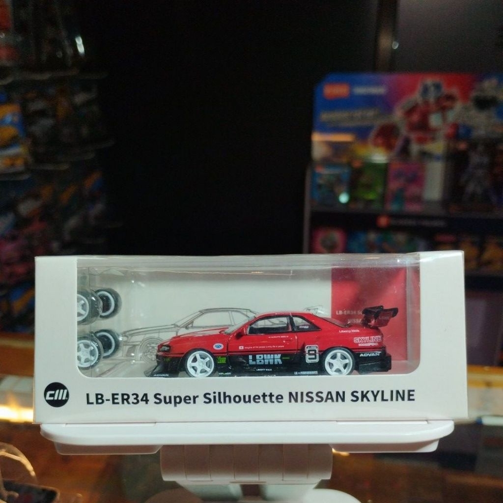 CM MODEL LB-ER34 Super Silhouette NISSAN SKYLINE