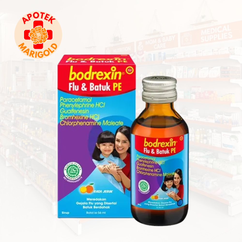 BODREXIN FLU & BATUK PE SIRUP 1 BOTOL