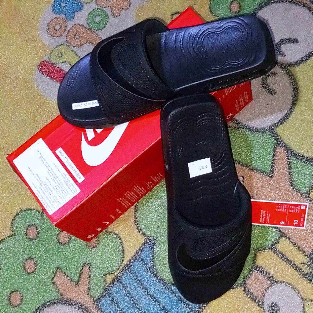 Sandal Pria Nike AIR Max Cirro Triple Black DC1460-007 Original