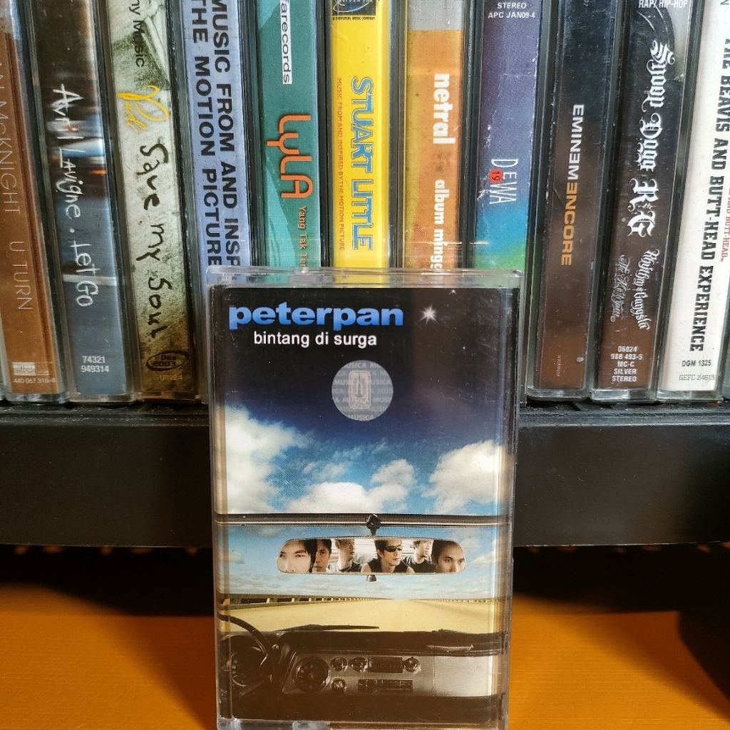 Kaset Pita Peterpan Noah Bintang Di Surga Ada Apa Denganmu versi tanpa lirik lagu bagus ok