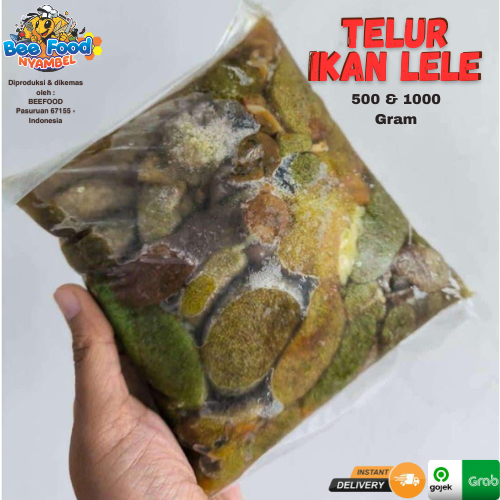 Beefood - Telur Ikan Lele 500 - 1000 gram Segar / Telur Ikan Lele Siap Masak