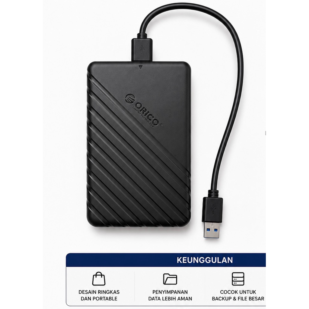 External HDD/SSD Orico 500GB USB 3.0 Portable