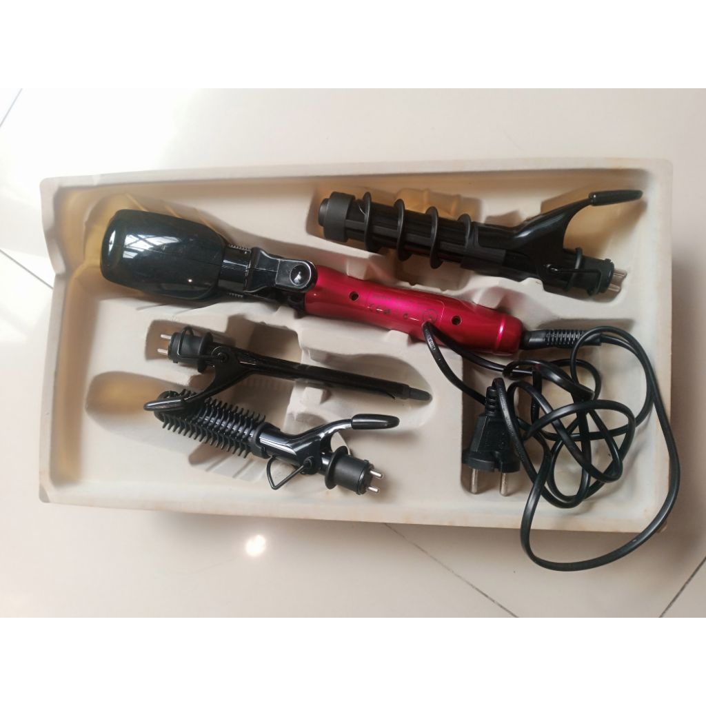 ALAT CATOK RAMBUT ALAT CURLY CATOKAN RAMBUT LURUS CURLY GELOMBANG HELES ORI