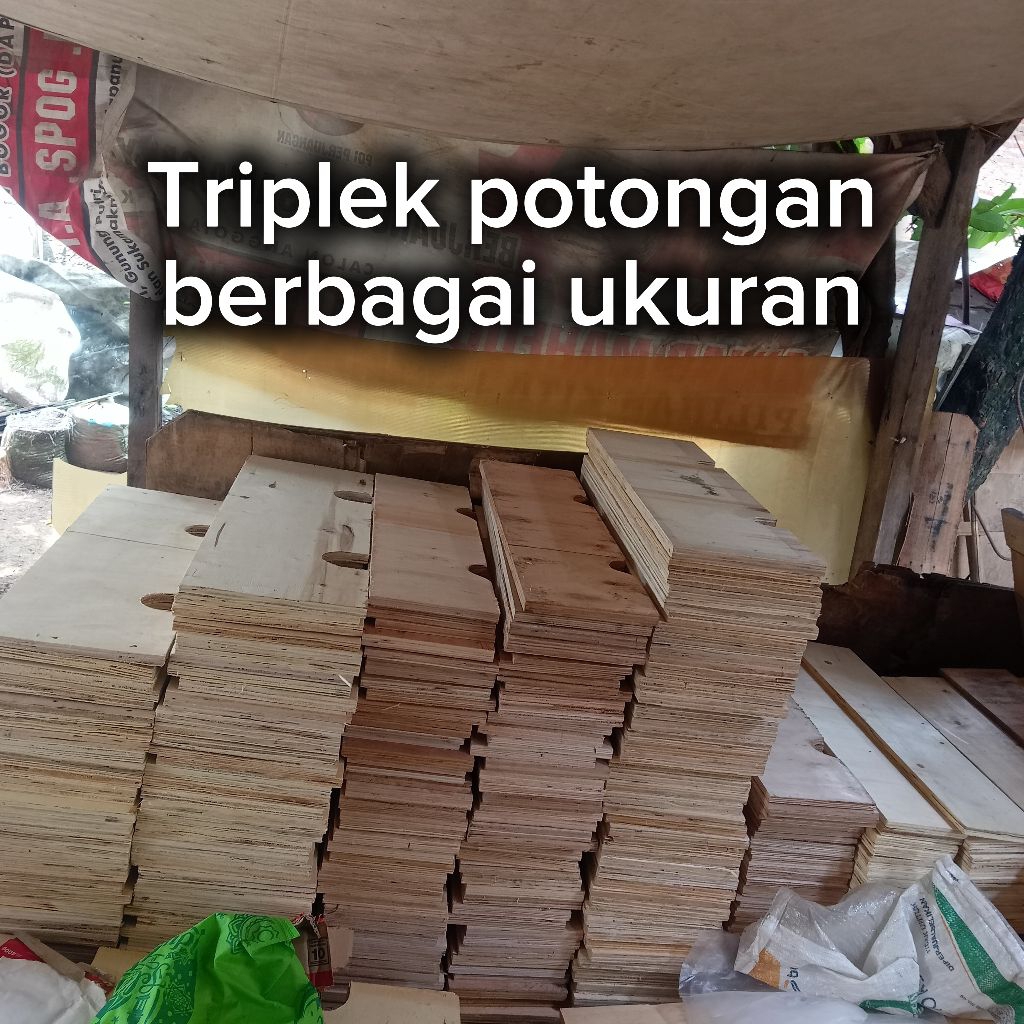 Triplek 18mm // potongan variasi // bahan DIY // semua ukuran