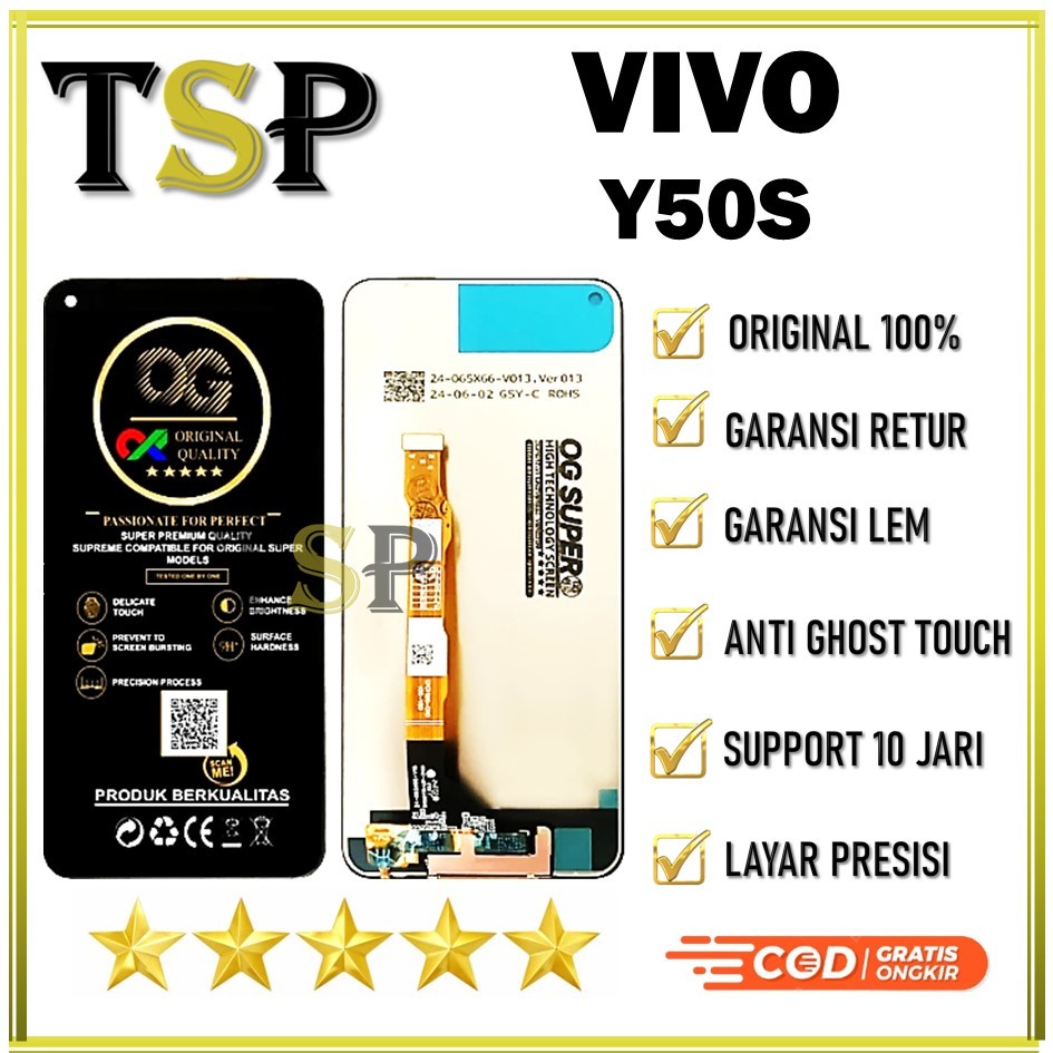 LCD TOUCHSCREEN VIVO Y50S ORIGINAL HIGH QUALITY