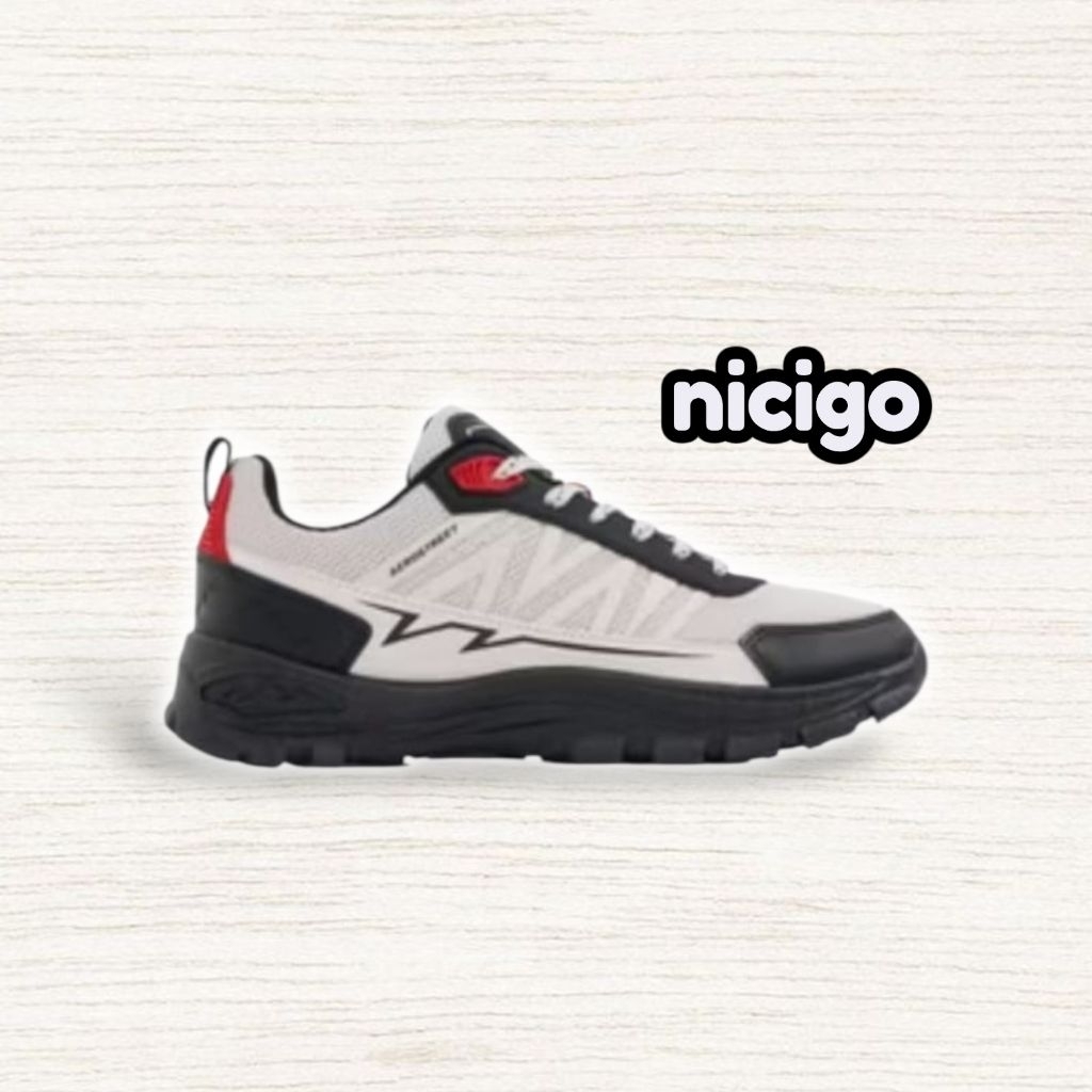 Sepatu Outdoor Pria Wanita - Aerostreet Trex 37 - 44 /Trex Krem Merah / Trex Hitam Abu / Trex Birutu