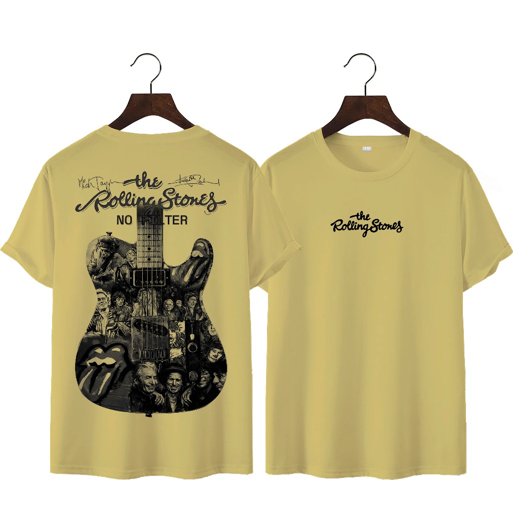 Kaos Distro Premium, Atasan Pria, T-shirt, Rolling Stone