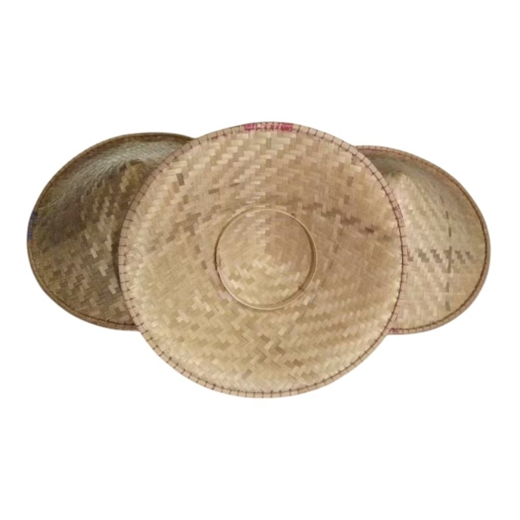 CAPING - TOPI PETANI BAMBU - TOPI CAPING BAMBU