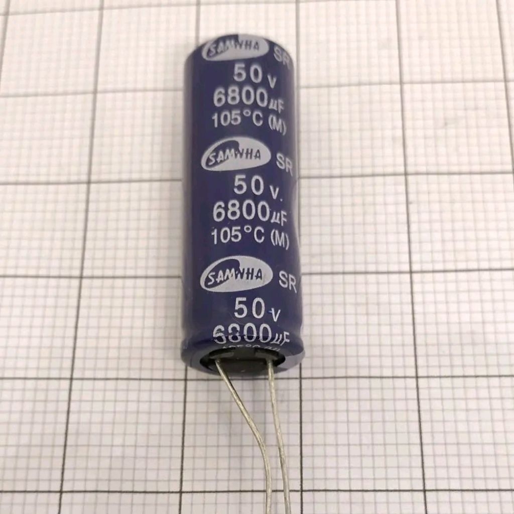 Elco 6800uf 50v / Kapasitor Elco 6800uf 50v / Elco 6800 - 50V Samwha