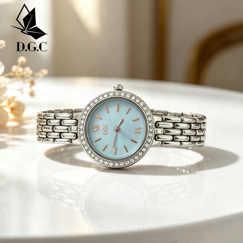 DGC 30250 Jam Tangan Wanita Dgc Dial Bulat Warna Minimalis Elegan Fashion Terbaru Korea Jam Tangan K