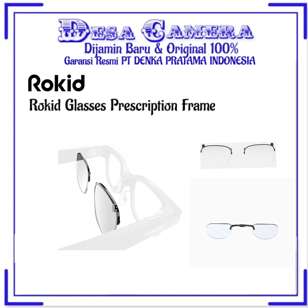 Rokid Glasses Prescription Frame Of Rokid Glasses For Rokid Ai Glasses Garansi Resmi