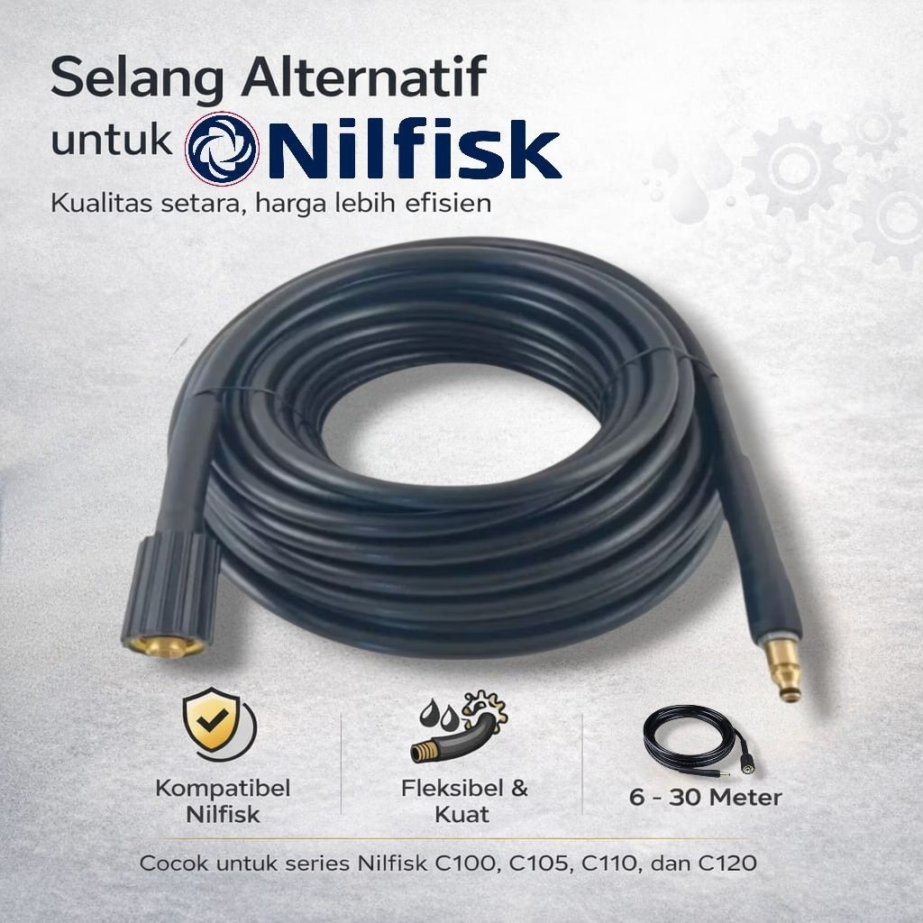 Selang jet cleaner untuk Nilfisk / Selang High Pressure Untuk Nilfisk