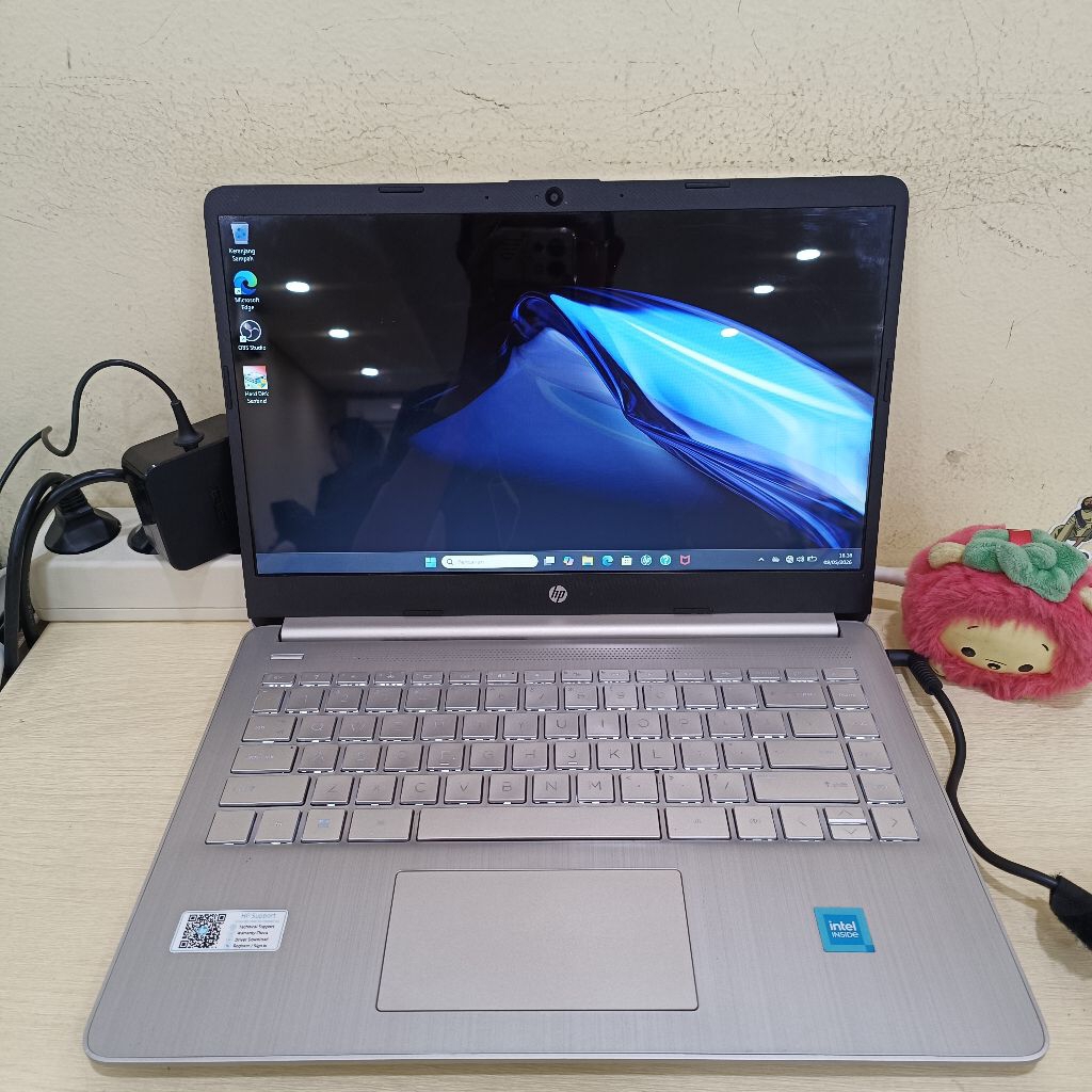 Hp 14s dq3109TU (2023) Intel Celeron N4500 Ram 8/256 SSD (7434D)