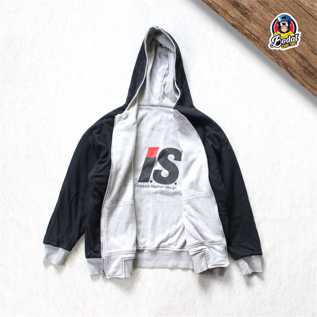 Vintage 80’s Issey Miyake Chisato Tsumori Design Reversible Hoodie