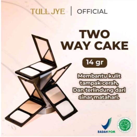 Tull Jye Two Way Cake Natural Glow 14 g