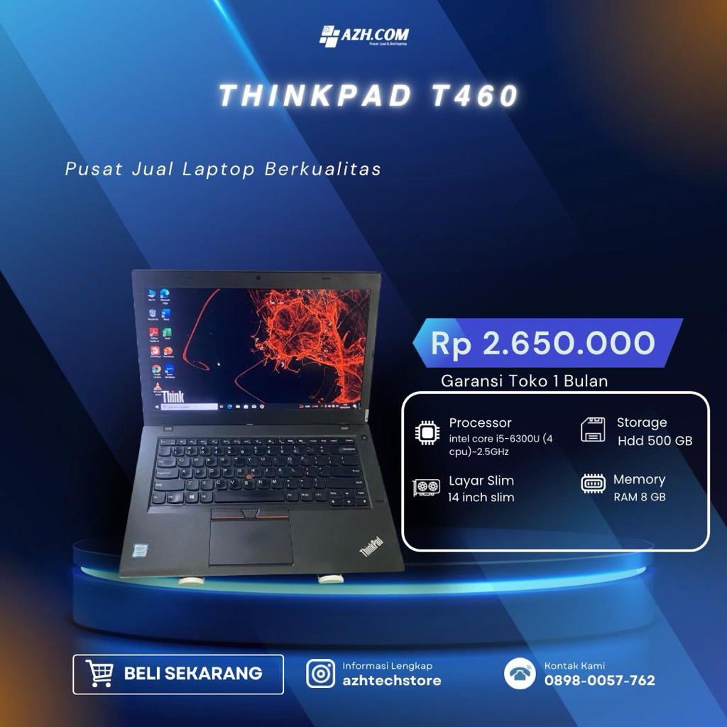 Azhtechstore - THINKPAD T460