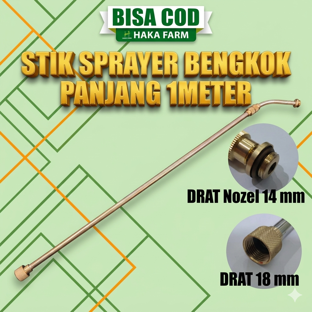 STIK SPRAYER ELEKTRIK KUNINGAN BENGKOK/ STIK SPRAYER KUNINGAN BENGKOK KUALITAS OK