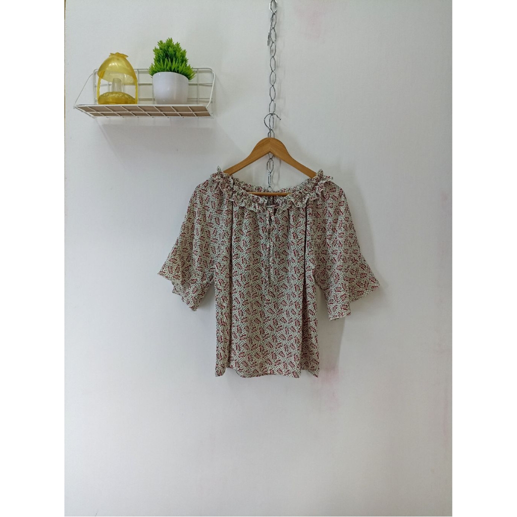 SABRINA / BLOUSE LUCU / BLOUSE BUNGA BUNGA