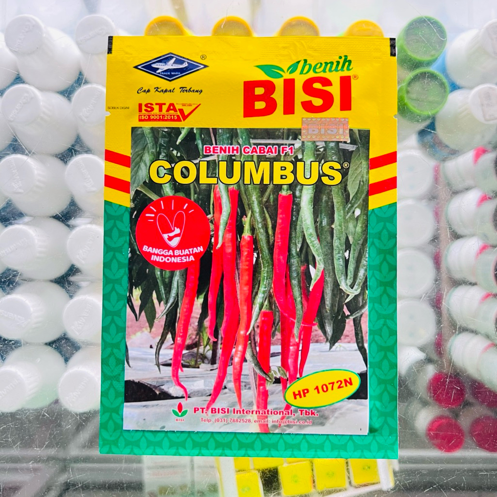 Benih Cabe Columbus F1 10 Gram Cap Kapal Terbang Bisi