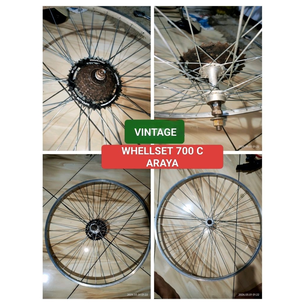 Whellset Araya 700c