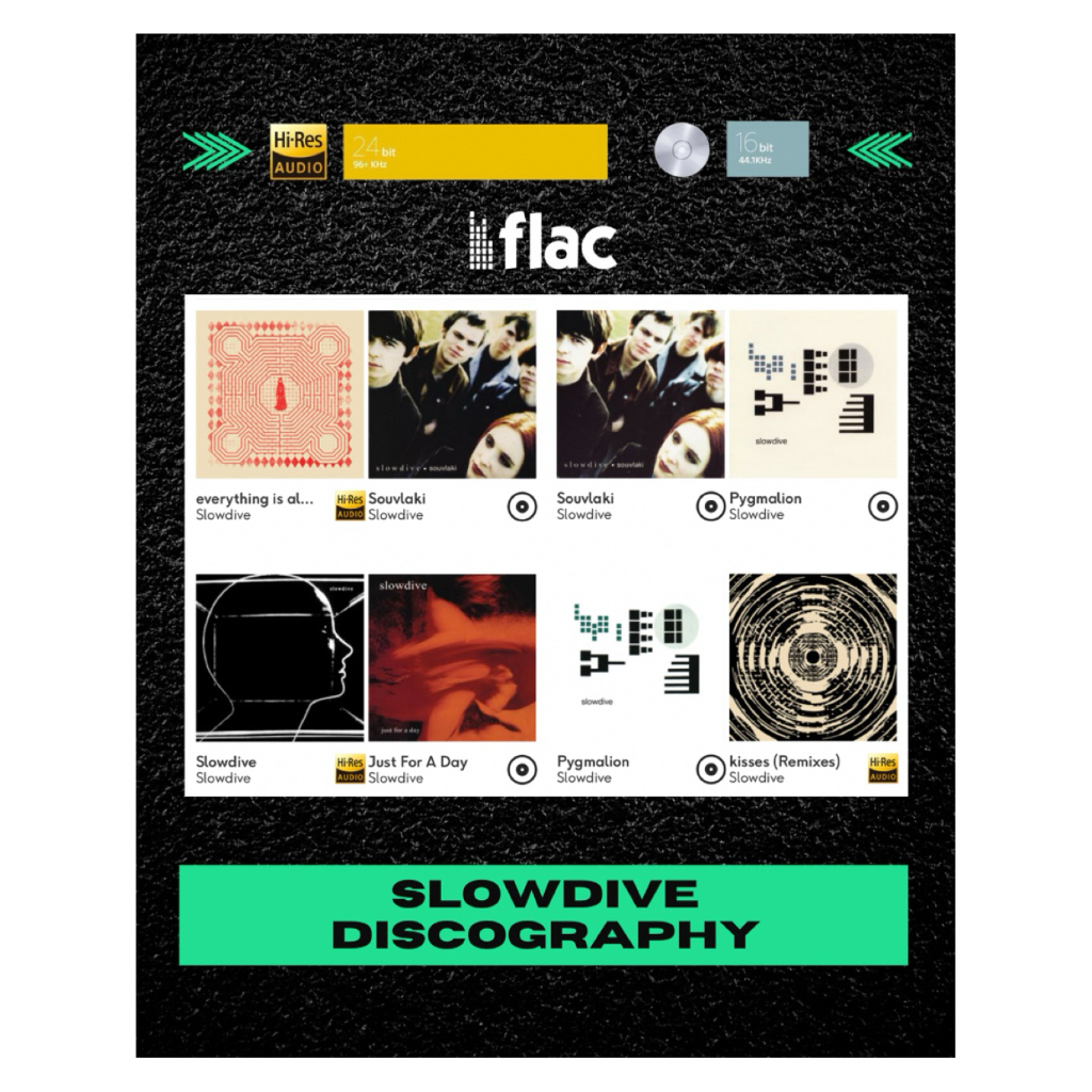 Slowdive - Discography | Flac | Full Album | Hi-Res | Cd Quality