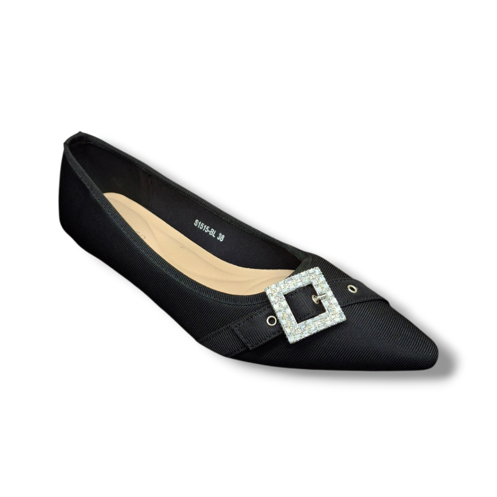 STEVE & CO S1515 Sepatu Pantofel Wanita Warna Black