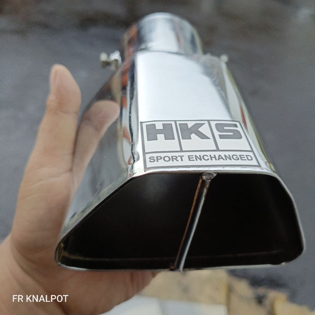 Knalpot Suos Sos _Suwos Chrome Trapezium Canter Hino Dyna Engkel Truk Turbo